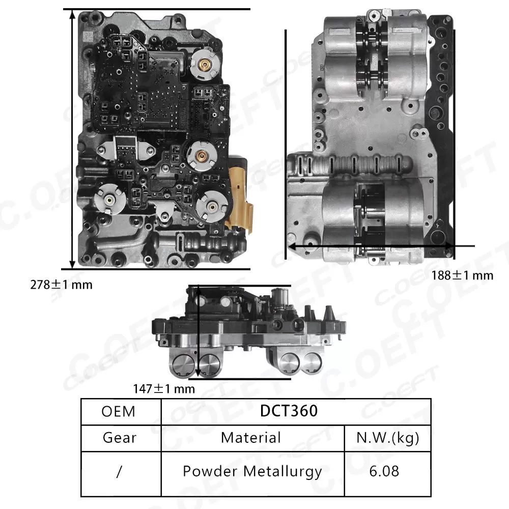 For Wuling Baojun Transmission valve body assembly DCT360