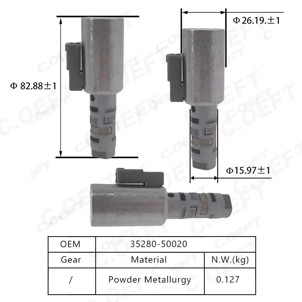 For Toyota Lexus A960E A960F Transmission Solenoid Valve 35280-50020