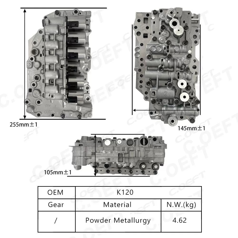 برای تویوتا جعبه دنده مونتاژ بدنه K120