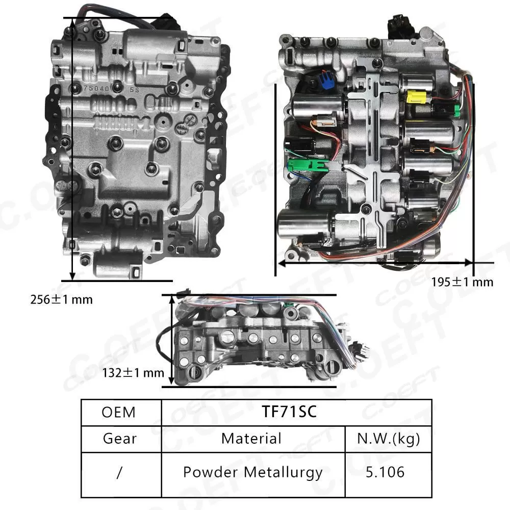 For Changan Automobile Transmission valve body assembly TF71SC