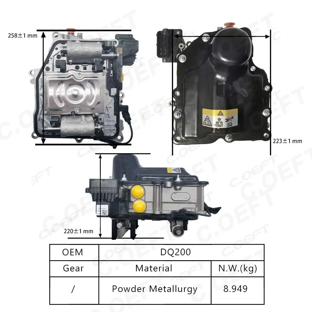 For New Original Auto Partsarbox 7-Speed Transmission Mechatronic With TC GeU Suit DQ200 for Volkswagen Audi