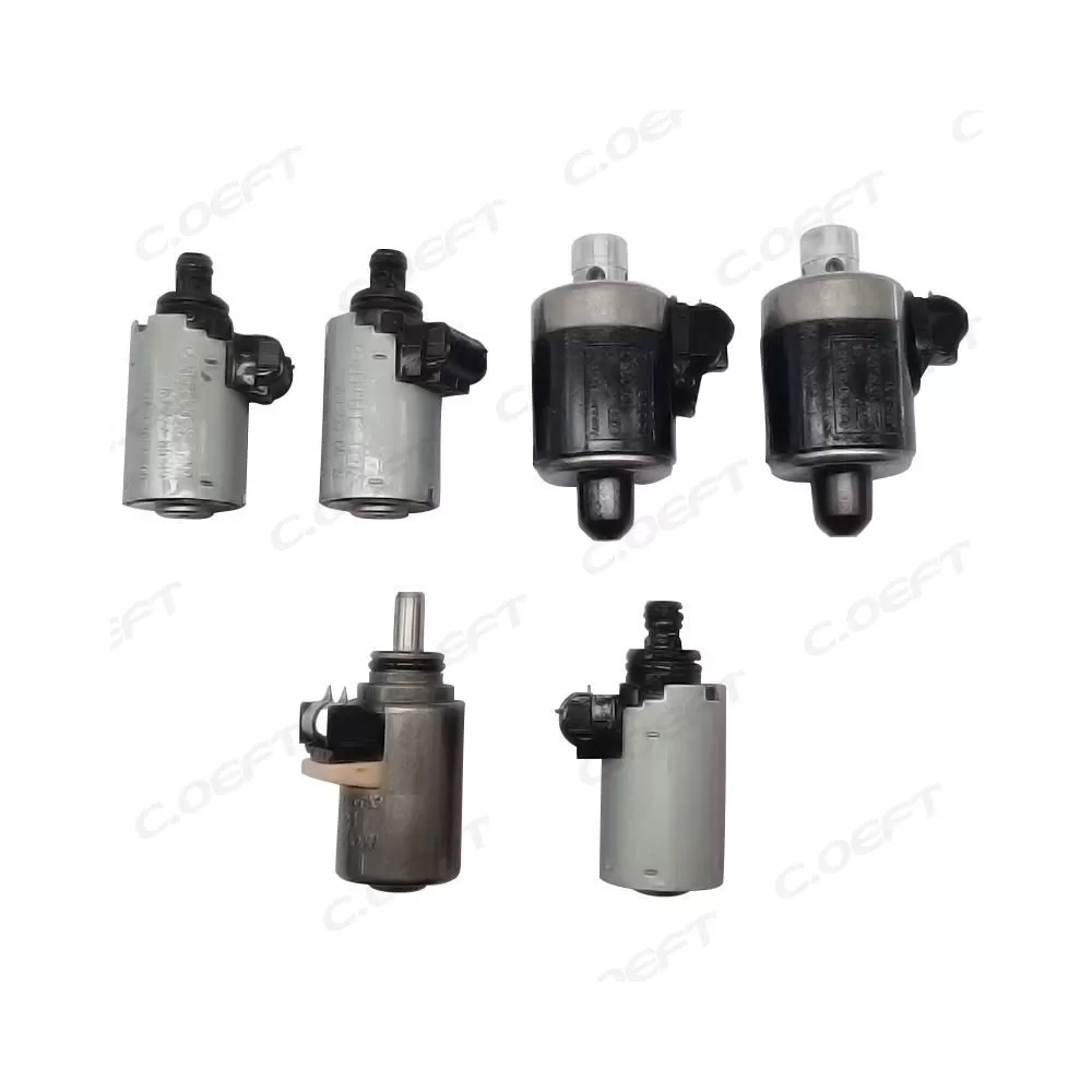 For Mercedes Benz Transmission Solenoid Set 722.6(A2032700089, A2402700289, A1402770435) 6PCS/SET