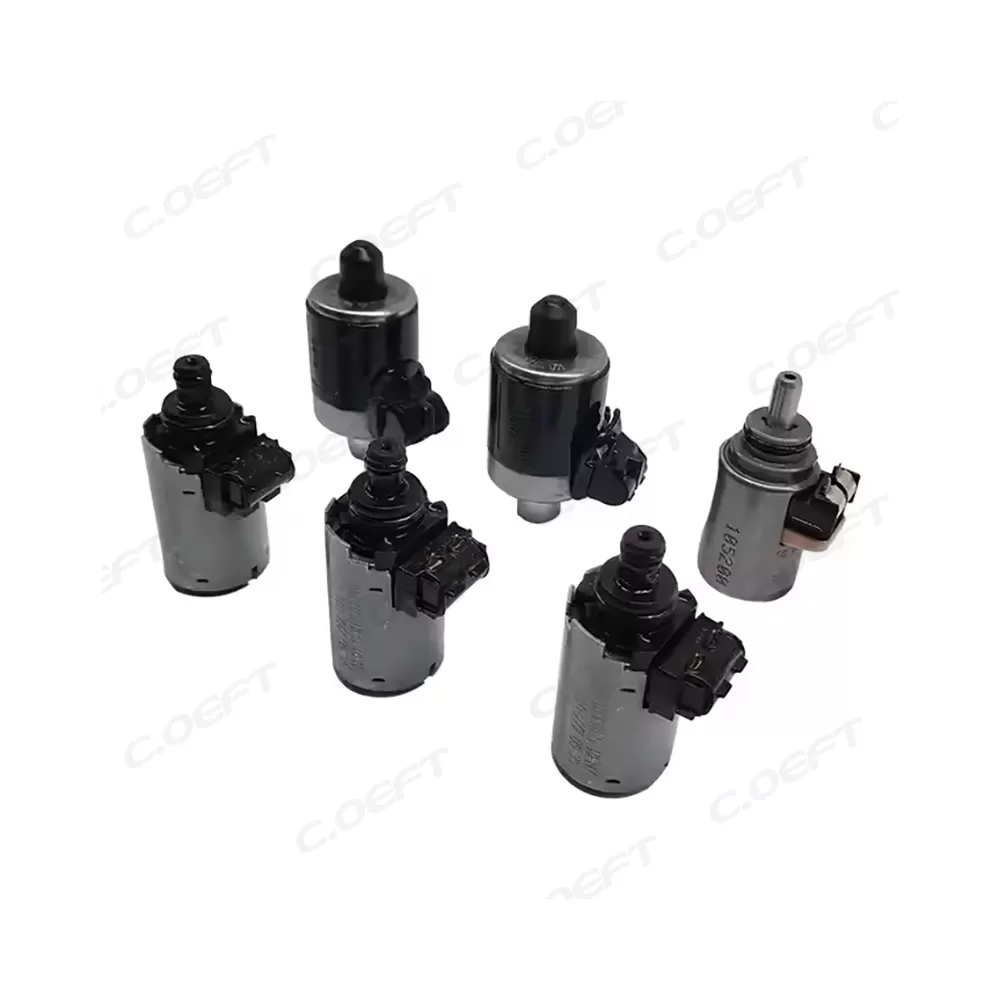 For Mercedes Benz Transmission Solenoid Set 722.6(A2032700089, A2402700289, A1402770435) 6PCS/SET