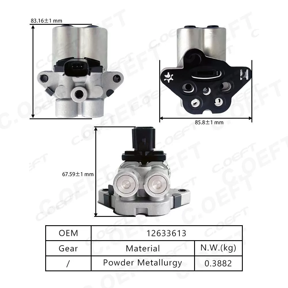 New High Quality Solenoid Valve 12633613 for GM