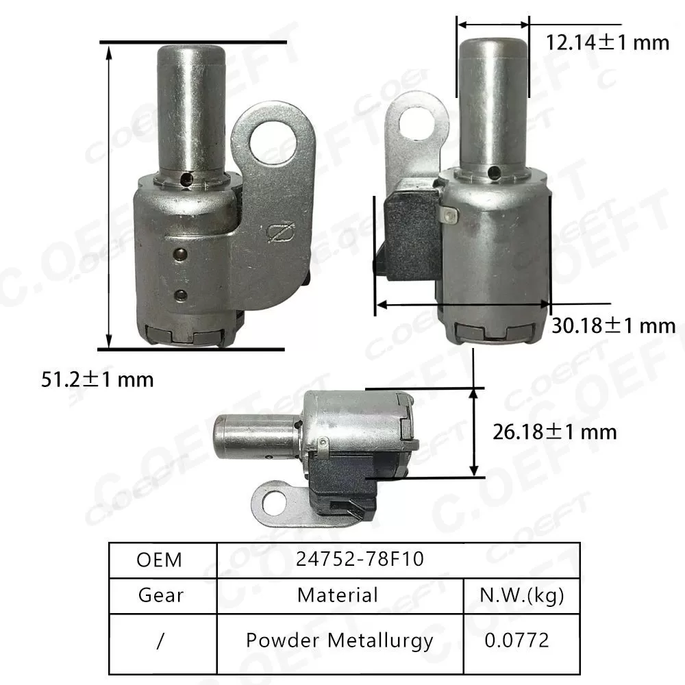 For Suzuki Gearbox Solenoid Valve 24752-78F10