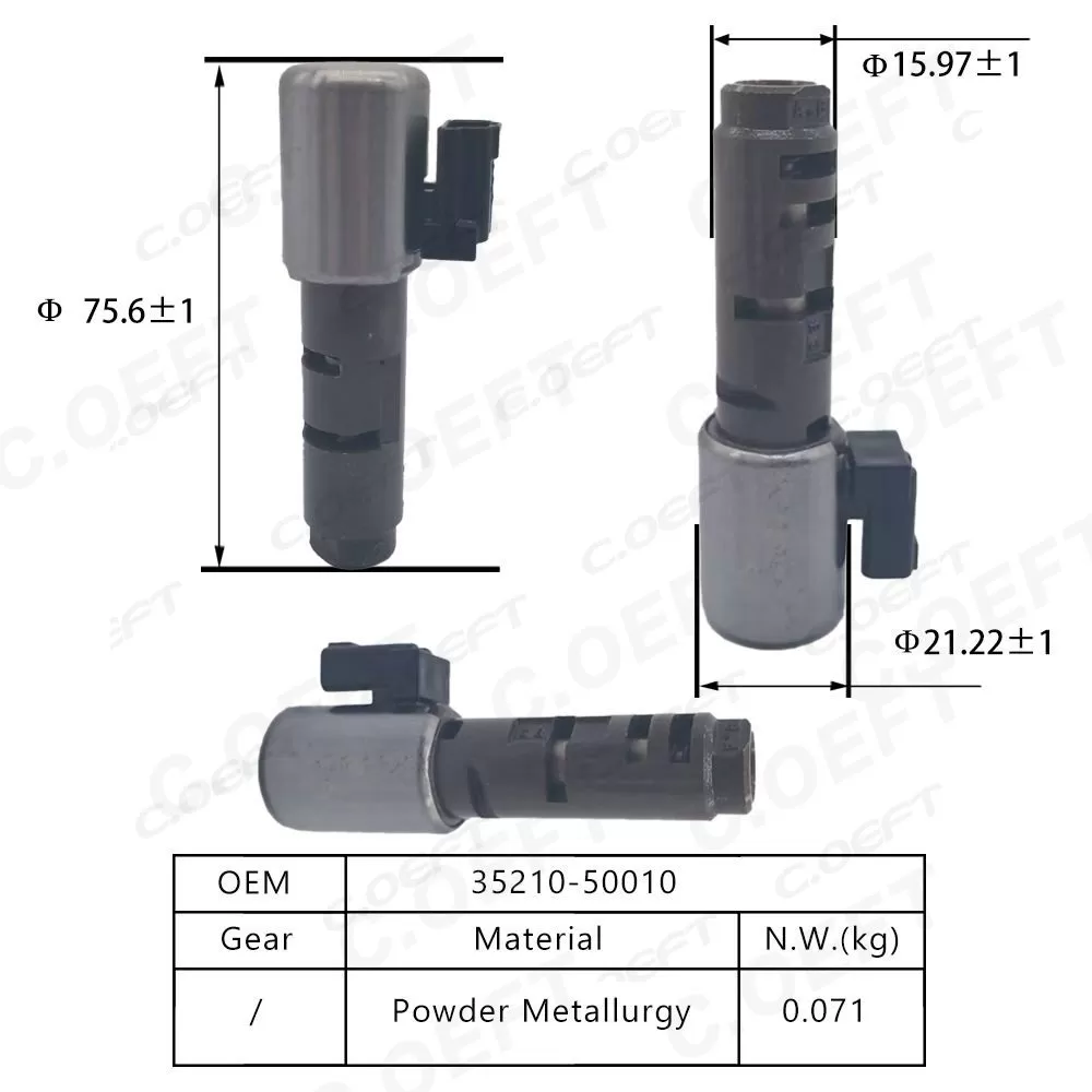 برای Toyota Lexus A750 A750E Transmission Valve 35210-50010