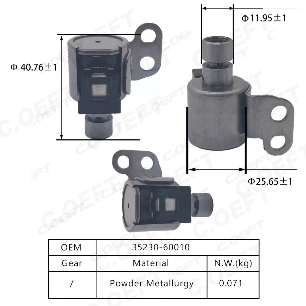 For Toyota Lexus A750 A750E Transmission Solenoid Valve 35230-60010