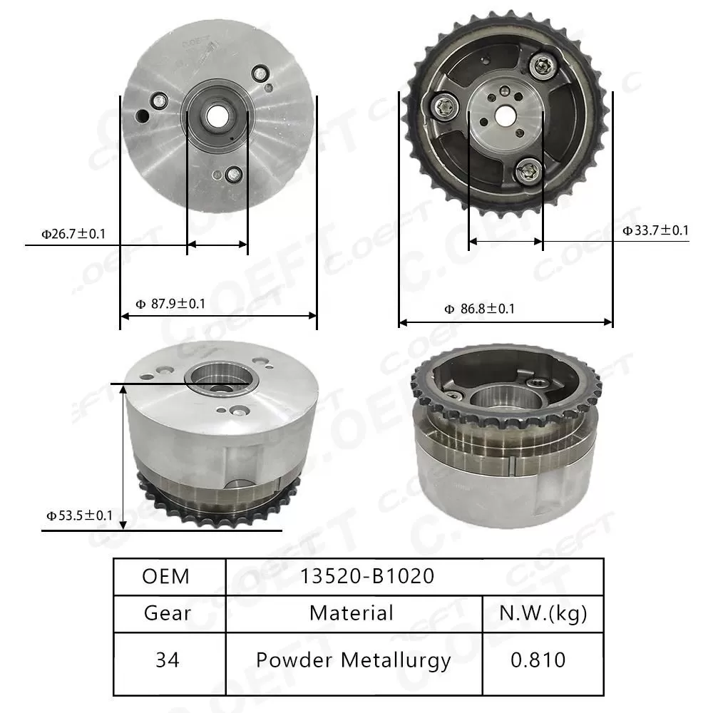 For Toyota 3SZ VVT Timing Gear 13520-B1020