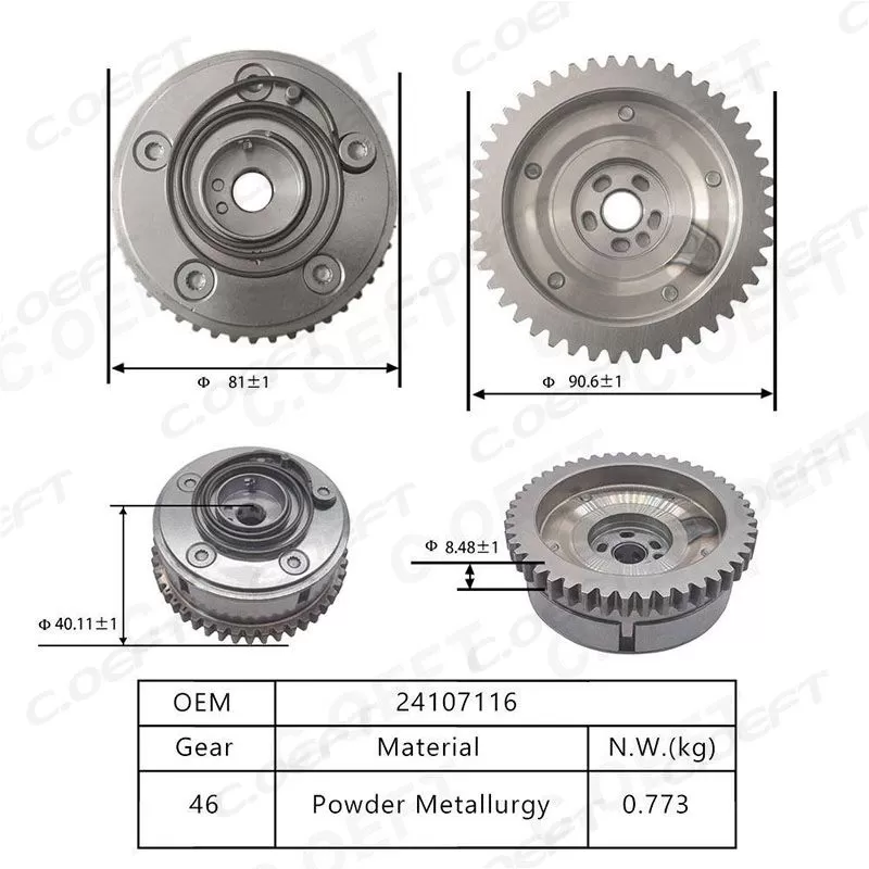 For Encore 1.4T Variable Valve Timing Sprocket  24107116
