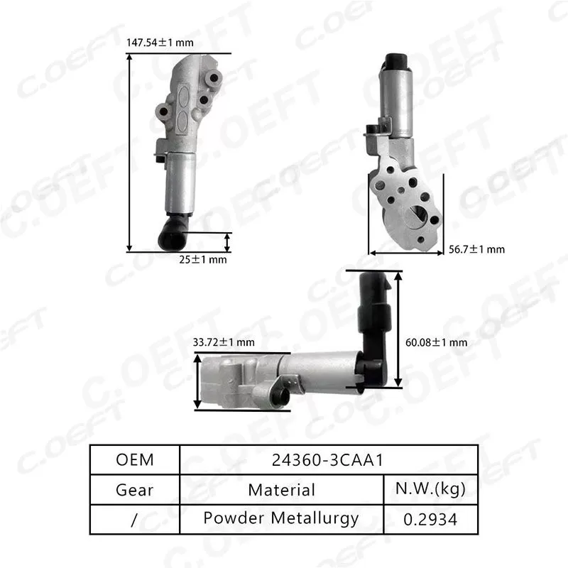 For Korean Engine Oil Control Variable Valve Timing VVT Solenoid 24360-3CAA1