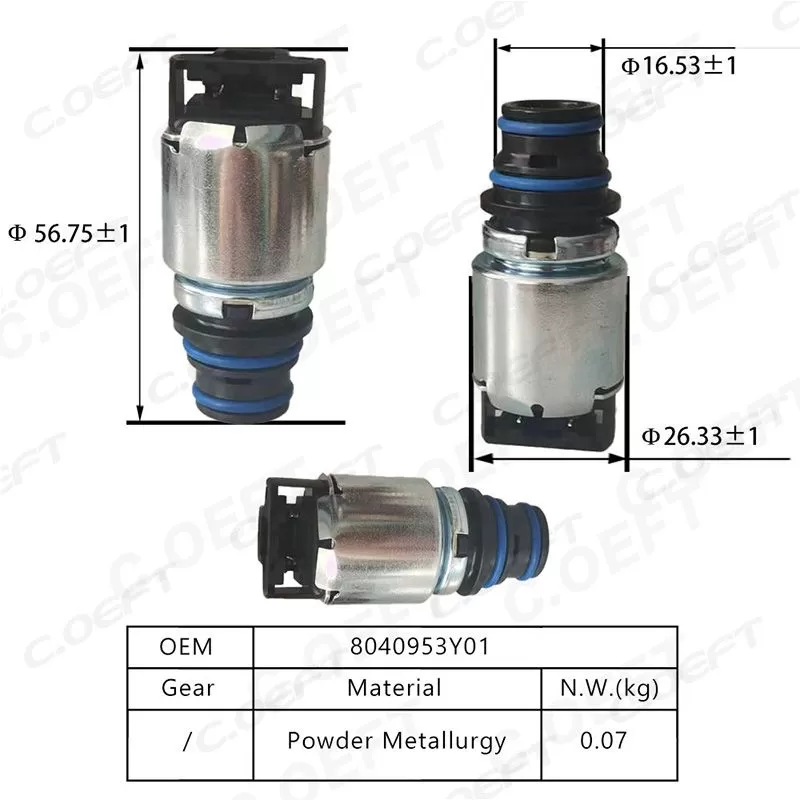 For Buick 6T45 Transmission Solenoid valve 8040953Y01