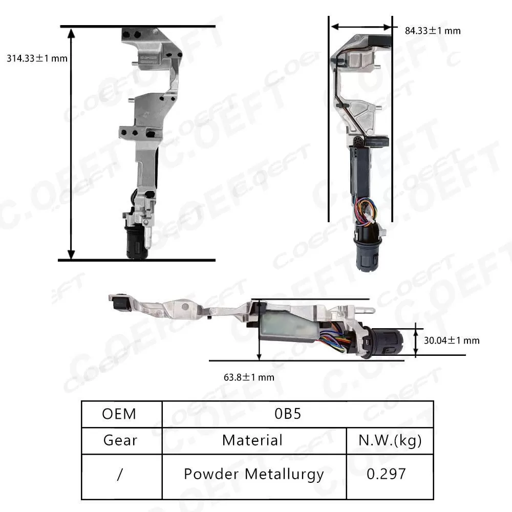 For Volkswagen 0B5 Remanufactured High Quality Transmission Gear Position Switch 0B5