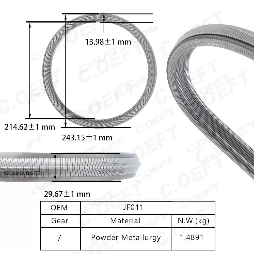 For Nissan High Quality Transmission Steel Belt JF011