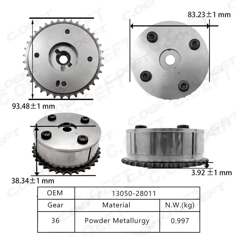 For Toyota Camry  1AZ 2AZ 2.0 2.4 VVT Timing Gear 13050-28011