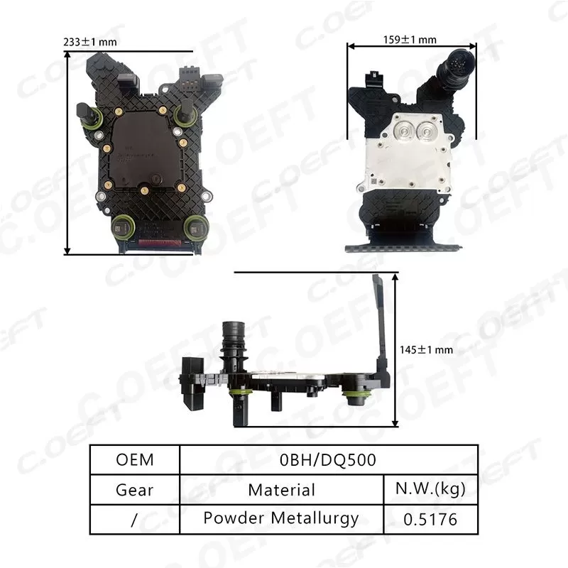 For Volkswagen and Audi Transmission Control Unit TCU TCM Unit 0BH DQ500