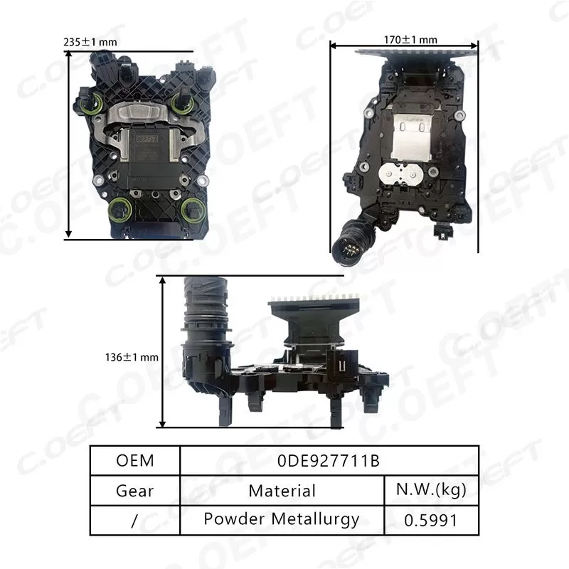 for Volkswagen  Transmission Control Unit TCU TCM Unit 0DE927711B