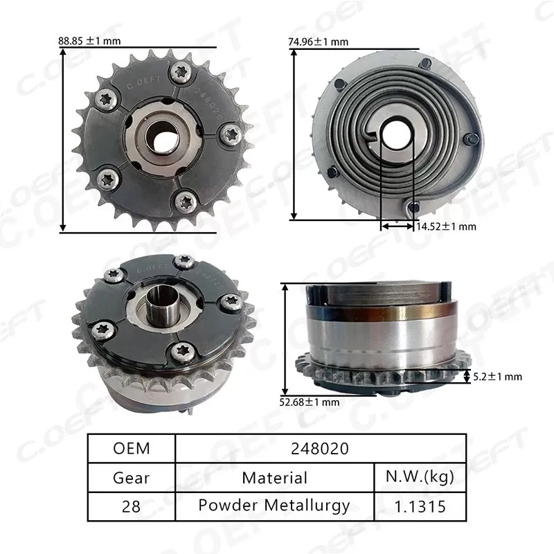 برای Maserati VVT Timing Gear 248020
