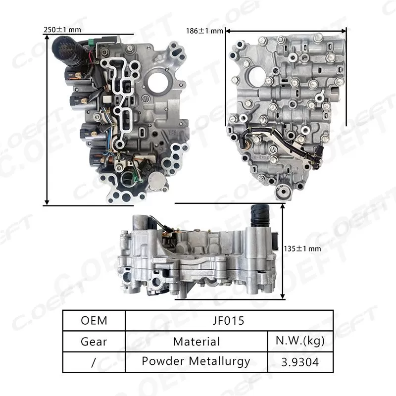 For Suzuki Transmission Valve Body Assembly JF015 RE0F11A JF015E CVT