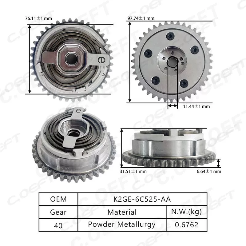 For Ford 2.0T/2.3T VVT Timing Gear  (exhaust) K2GE-6C525-AA