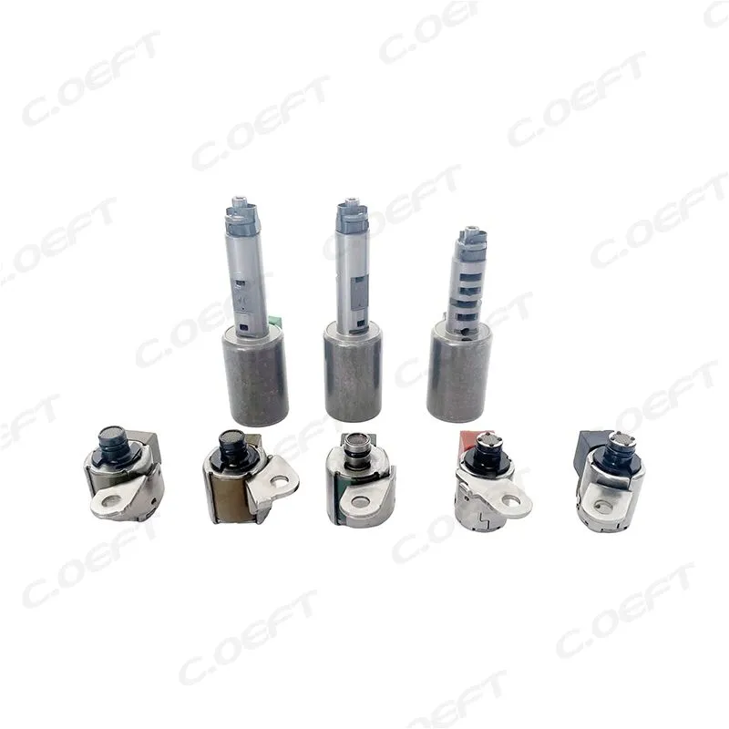 High Quality AW55-51SN Transmission Solenoid Valve Refabricated 8PCS/SET for Volvo for Renault Suzuki Nissan Vehicles