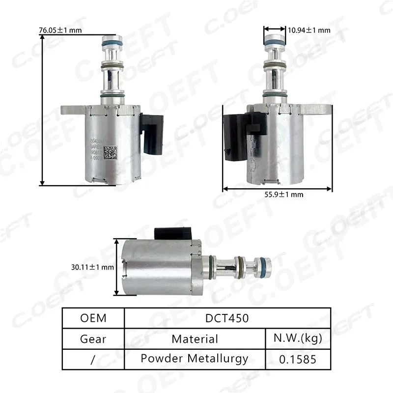 For Great Wall P-range Valve DCT450
