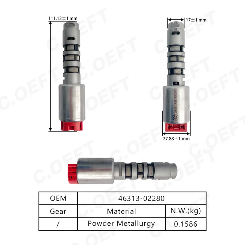 شیر برقی تعویض دنده هیوندای QK4 46313-02280